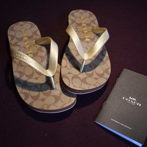 Womens Coach Slippers